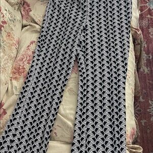 Maeve Monochrome Geometric Pants Anthropologie. The Margot Pant. Worn twice.